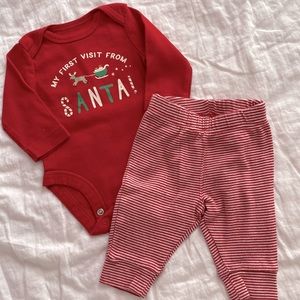 Carters Baby Christmas Holiday 2-piece Set